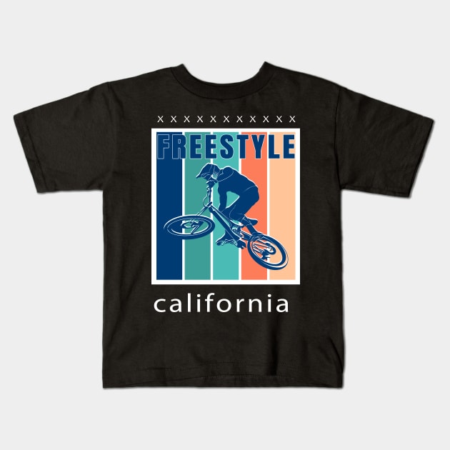 freestyle Kids T-Shirt by ramonagbrl